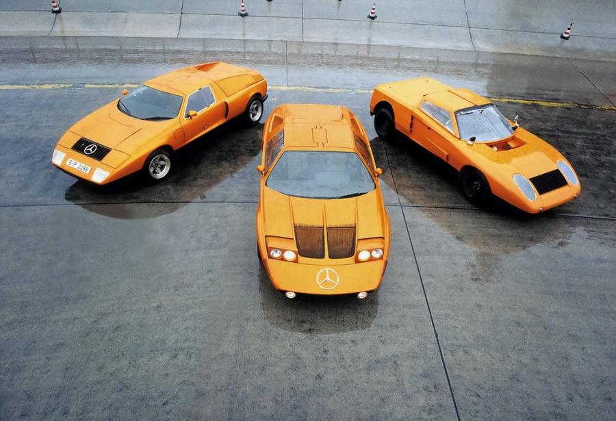  Mercedes-Benz C111-II Concept 1970 года  (фото 9 из 16)